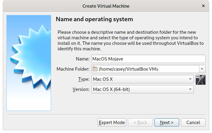 create emulator of mac os x